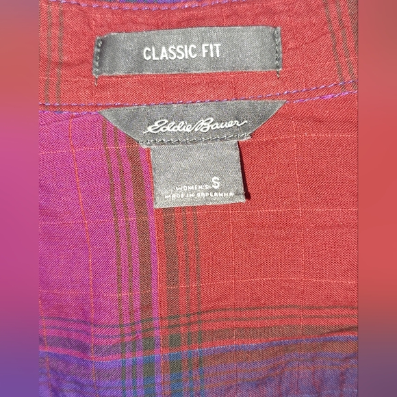 Eddie Bauer CLASSIC FIT COTTON Blend Sz Small - Picture 3 of 10